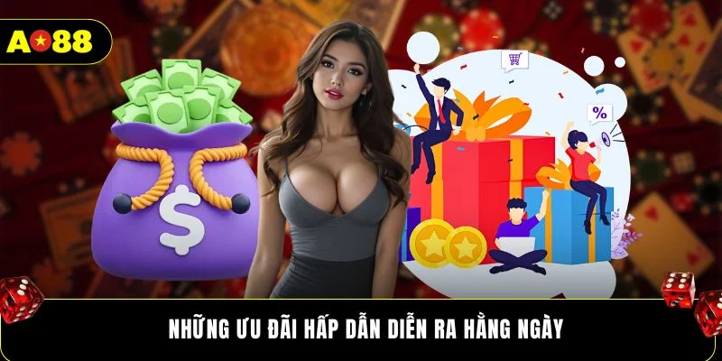 Những ưu đãi hấp dẫn diễn ra hằng ngày